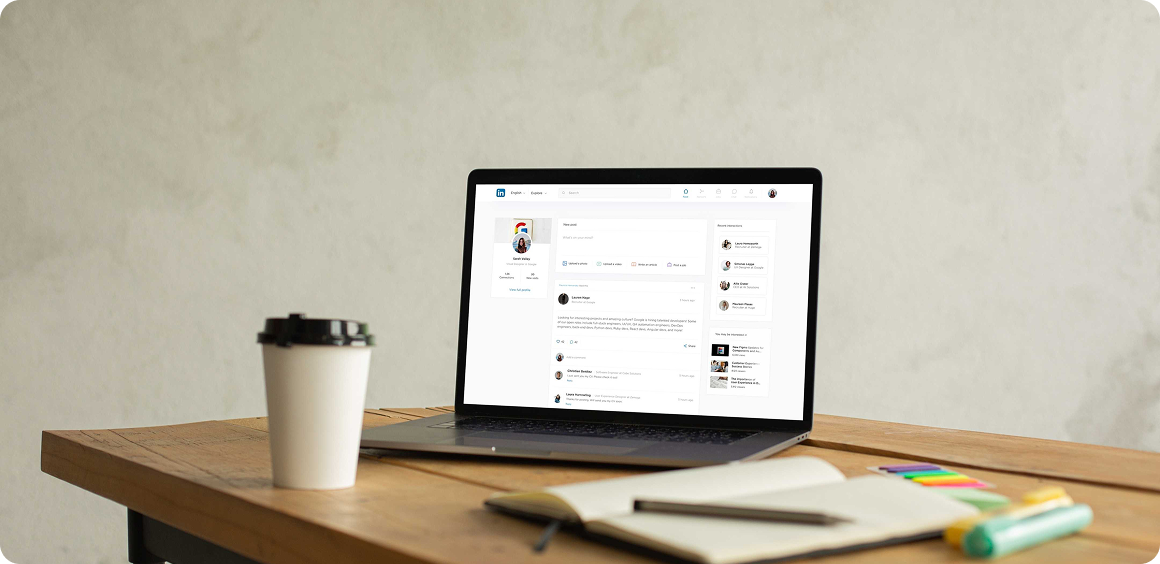 Redesigning LinkedIn Image